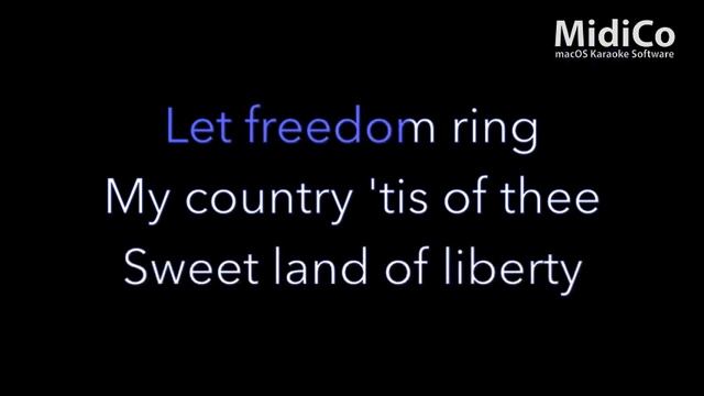 America My Country Tis of Thee Karaoke смотреть онлайн
