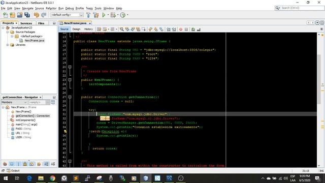 Prueba de conexion a BD смотреть онлайн