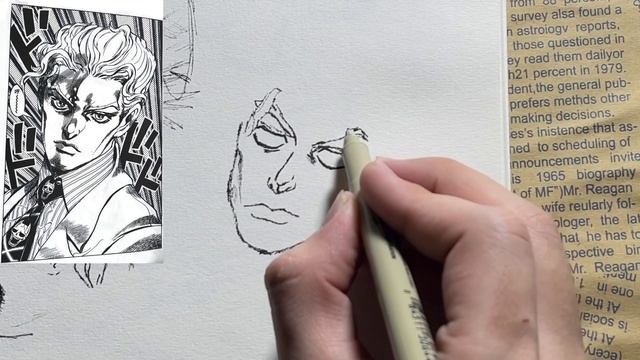 Как нарисовать Киру Йошикаге смотреть онлайн