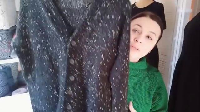 Готовые работы/ Два свитера/ Кофта на пуговицах / носки / новый процесс/ покупки . смотреть онлайн