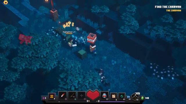Lets play Minecraft dungeon ( Co-oP ) Part:1 смотреть онлайн