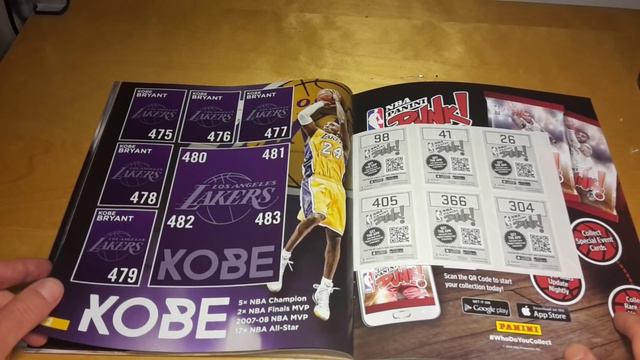 Panini NBA 2015-16 basketball stickers box break смотреть онлайн