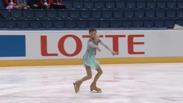 Анна Щербакова КП 2018 гран-при ISU смотреть онлайн