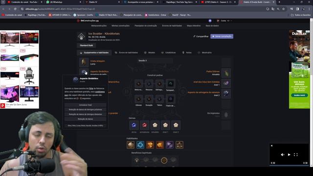 DIABLO 4: DRUIDA BUILD ICE BOULDER! MELHOR BUILD DE DRUIDA! смотреть онлайн