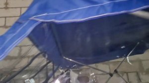 Тент для КАТЕРА / своими руками. #тент#катер.