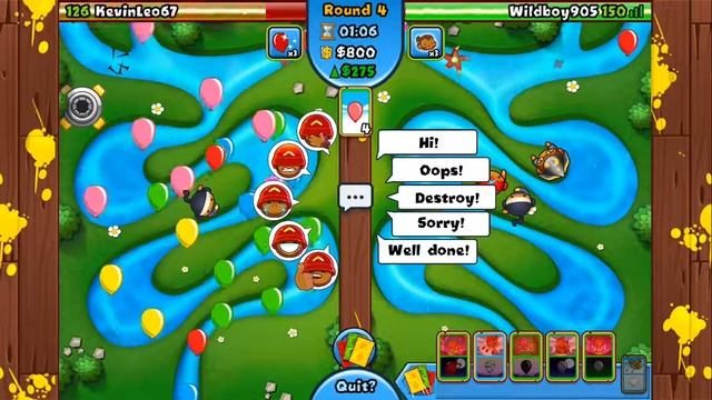Ballon tower defense card game смотреть онлайн