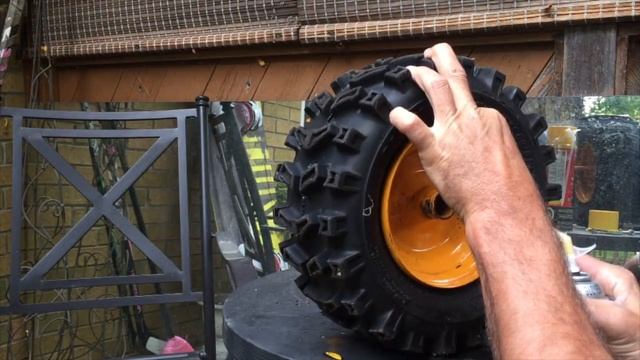 How to Fill a Tire with Foam, No More Flat Tires. DIY Life Hack смотреть онлайн