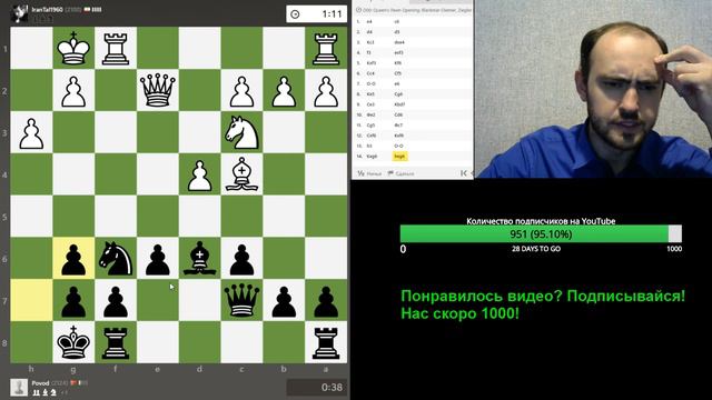 Иранский Таль. Шахматы, блиц. смотреть онлайн