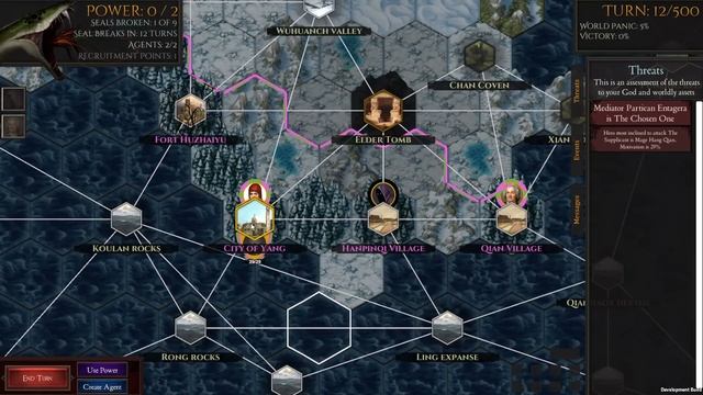 Shadows of Forbidden Gods - Occult Procedural Dark God Strategy смотреть онлайн