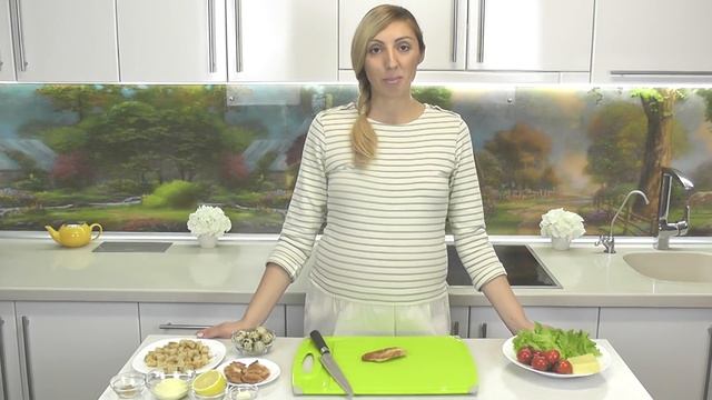 Салат " Цезарь " с курицей - праздничный и вкусный / Salad " Caesar " with chicken. Eng sub смотреть онлайн