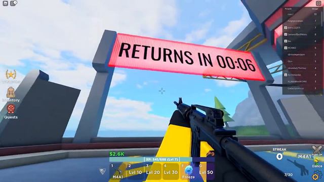 This game is BETTER than Arsenal (Aimblox #1 - Roblox #18) смотреть онлайн