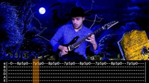 【IRON MAIDEN】[ Aces High ] cover by Masuka | LESSON | GUITAR TAB