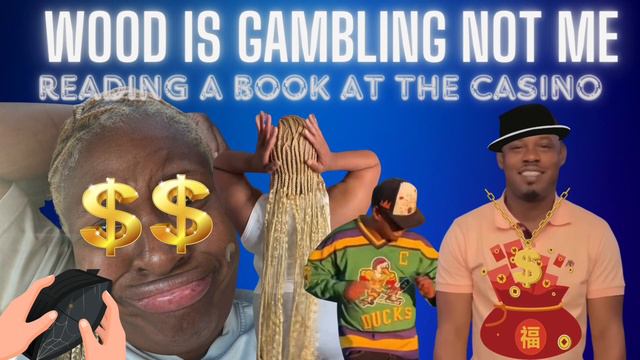 WOOD IS GAMBLING AND PEACH IS READING A BOOK AT THE CASINO 😩 смотреть онлайн