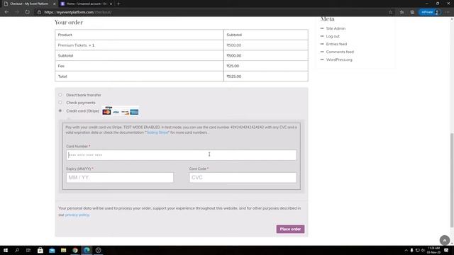Stripe Split Payment Demonstration For #WordPress Website смотреть онлайн