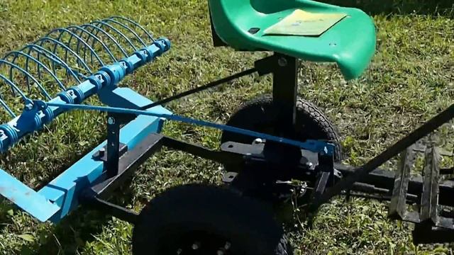 Самодельные грабли к мотоблоку