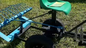 Самодельные грабли к мотоблоку