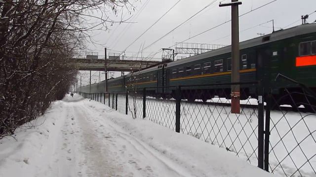 [HD]ЭТ2М-115 отправился со станции Сходня смотреть онлайн