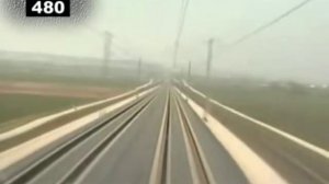 Рекорд скорости поезда | TGV speed record 574,8 km_h