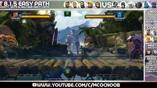 MCOC: Act 8.1.5 - Easy Path For Completion - Book 2 - Hercules смотреть онлайн