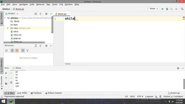 Python -Loops смотреть онлайн