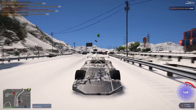 АХАХАХ МАШИНА РАМПА ПРОТИВ 500 ЧЕЛОВЕК НА СЕРВЕРЕ, ЕДУ ПО ВСТРЕЧКЕ! (GTA 5 RP SUNRISE) смотреть онлайн