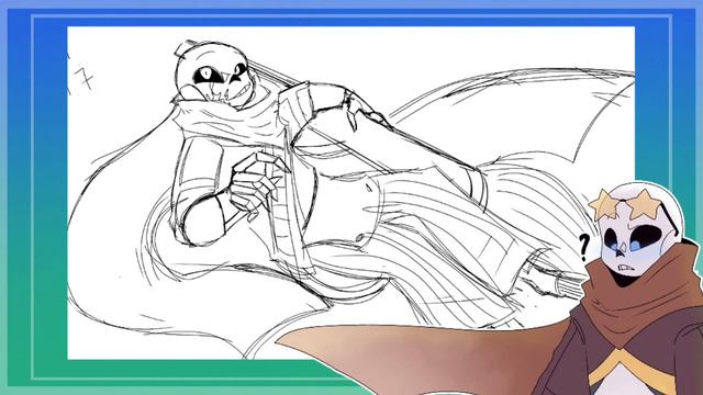 Speedpaint Ink!Sans new design!! смотреть онлайн