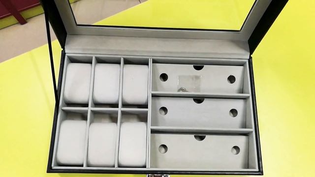 Шкатулка-органайзер для шести часов и трёх по очков смотреть онлайн