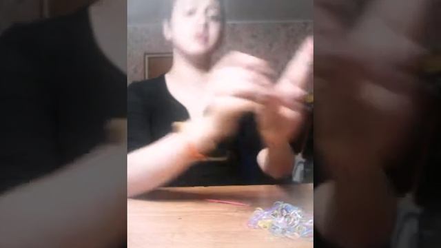 Поучалка#Браслет из резинок.      Герлен√
