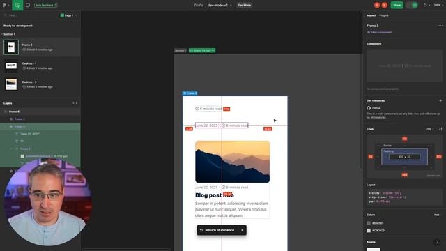 Figma Dev Mode is here! смотреть онлайн