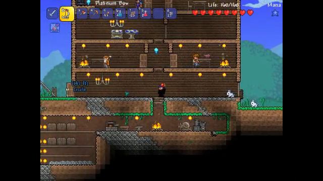 Terraria EP 8 I JON EATS ALOOOOTTTTT OF FOOD смотреть онлайн