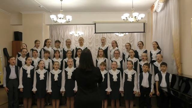 хор старших классов. рук. Шабаева Н.А., конц. Ялдна М.Л. смотреть онлайн