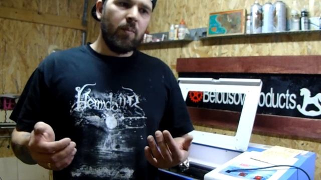 Как правильно гравировать и отрезать без смещения на лазерном станке плата Corellaser M2 смотреть онлайн