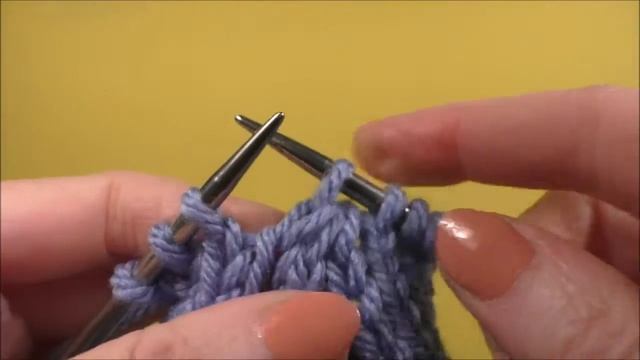 Как провязать спицами 3 петли вместе смотреть онлайн