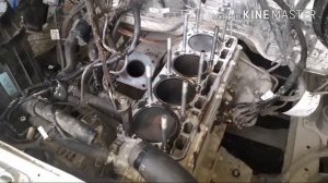 Стук двигателя Evotech (A274), разборка и причина (Часть-1)