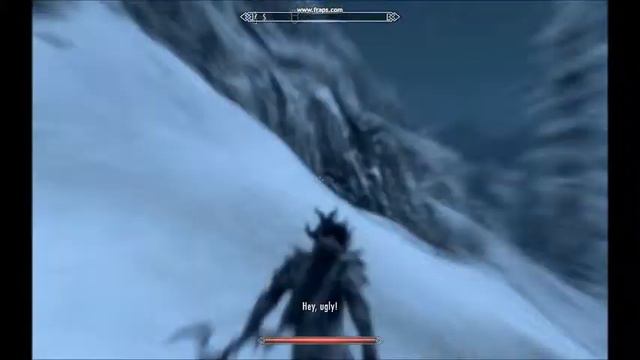 Skyrim - Throw Voice смотреть онлайн