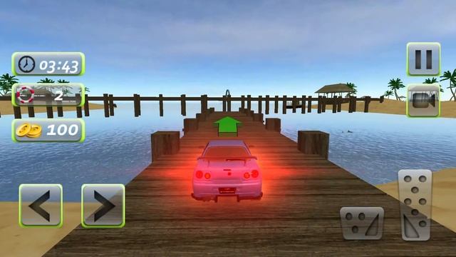 Water Surfer Beach Car Driving - Android Gameplay смотреть онлайн
