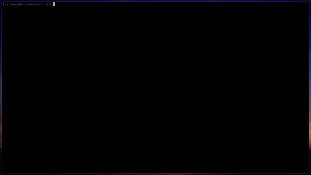 ArchLinux : Installing BSPWM (Minimal)