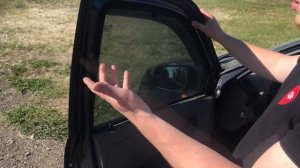 Каркасные шторки Лада Калина, Гранта, Датсун Ондо, Мидо 2011 на магнитах «Cobra Tuning» - Установка