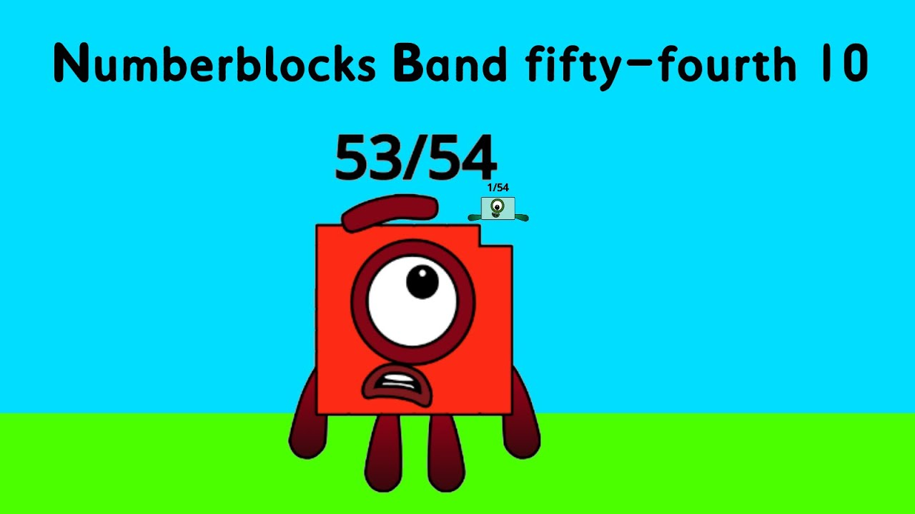 Numberblocks Band fifty-fourth 10 смотреть онлайн