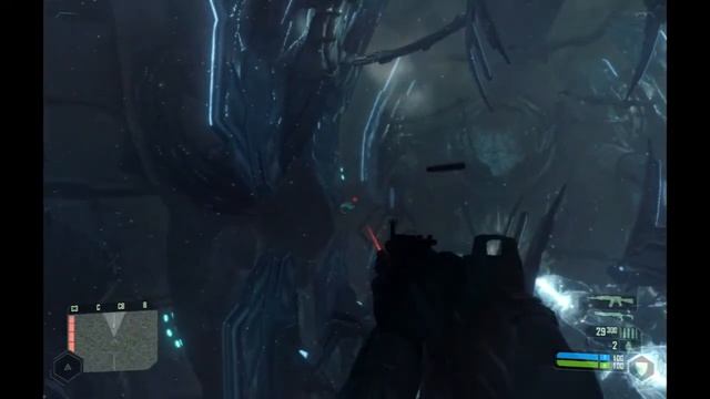 Корабль Цефов в Пещере Crysis 1 прохождение смотреть онлайн