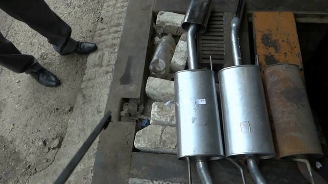 Отзыв о выхлопных(резонаторах) Пассат Б-3. Последняя часть выхлопной системы. Выхлопная. смотреть онлайн