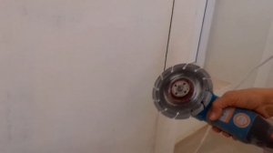 Как сделать штробу под кабель болгаркой.