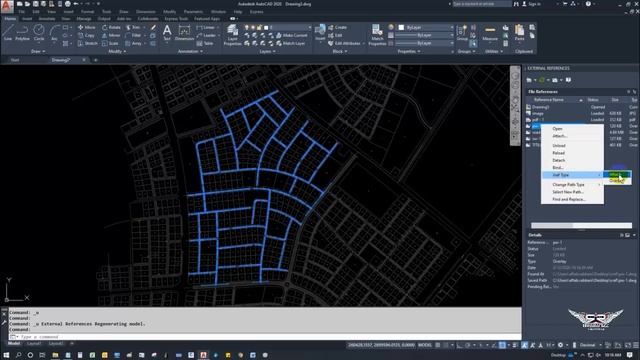 Using the Xref,Edit Xref,XCLIP & eTRANSMIT Command in AutoCAD 2020 смотреть онлайн