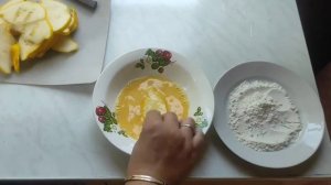 Жареные патиссоны