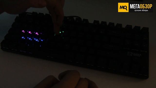 Обзор HARPER Gaming GKB-P100. Игровая механическая клавиатура с RGB-подсветкой смотреть онлайн