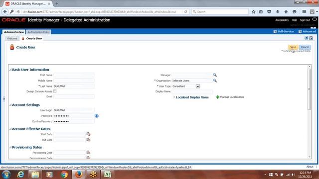 Create User | Oracle Fusion Financials | Tutorials for beginners смотреть онлайн