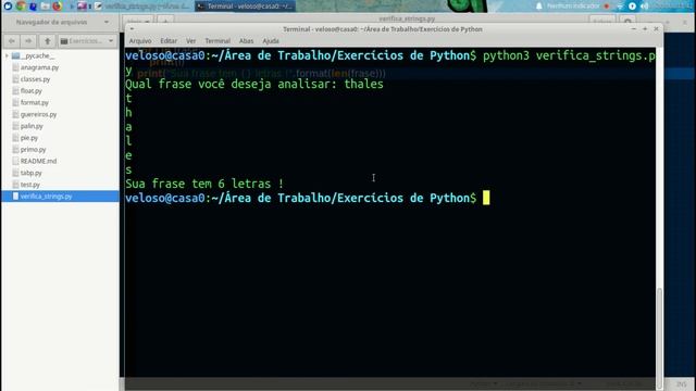 LAÇO FOR - PERCORRENDO STRINGS DE UMA FRASE NO PYTHON [2/2] смотреть онлайн