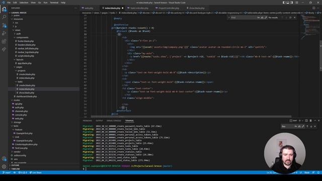 Laravel Code Review - Implementing ScopeBindings, Route Model Binding, and Relationships смотреть онлайн