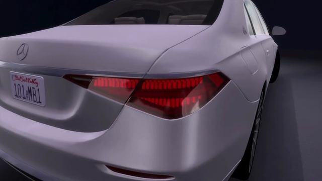 2021 Mercedes-Maybach S-Class - The Sims 4 Realistic cars by Breeze Motors смотреть онлайн