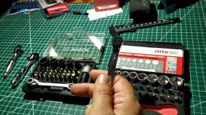 Эталонный набор мини торцевых головок и бит MTE  296511310